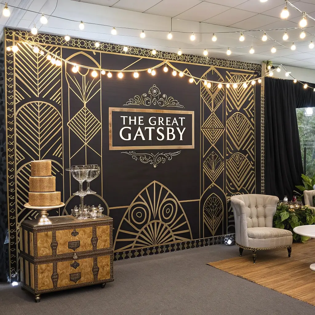 evenement in The Great Gatsby-stijl